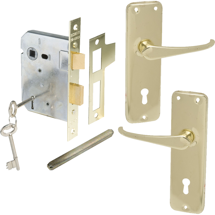 Mackie Lockset Mortice Bp 3 L Mak19707