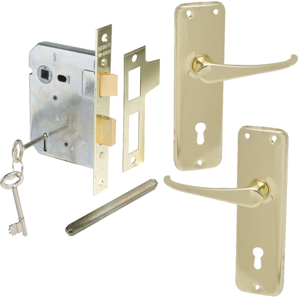 Mackie Lockset Mortice Bp 3 L Mak19707