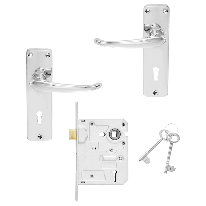 Mackie Lockset Mortice Die Cast 2 L Mak19790