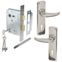 Mackie Lockset Mortice Die Cast 3 L Mak19806