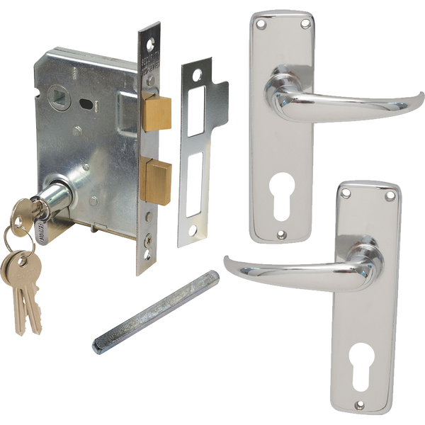 Mackie Lockset Alum Hndl Pro Cyl Mak19875