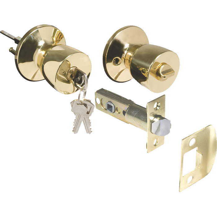 Mackie Lock Set Entrance Pb Mak30108