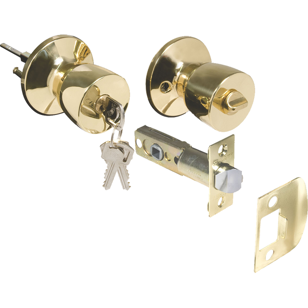 Mackie Lock Set Entrance Pb Mak30108