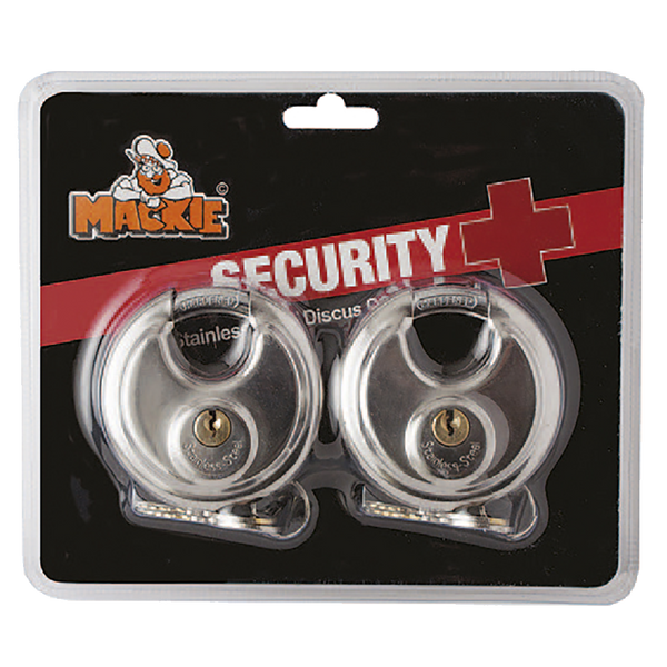 Mackie Padlock Discus 2/Ka 70 Mm Mak31211