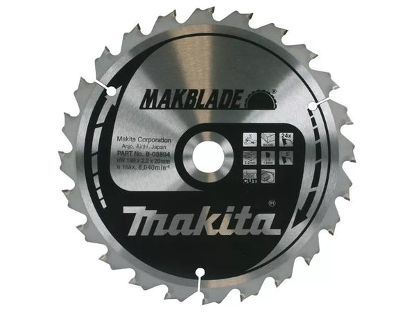 makita slide compound miter saw blades 260x30mm x40 teeth : B-05072