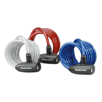 Master Cable Lock 1.2 Mx8 Mm Clrs 300019 Mas1000
