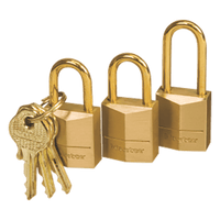 Master Padlock Brass 15 Mm P/3 K/A 205768 Mas1190