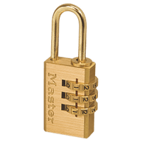 Master Padlock Comb Brass 20 Mm 207771 Mas1230