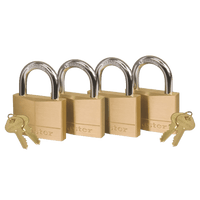 Master Padlock Brass 20 Mm P/4 K/A 208003 Mas1240