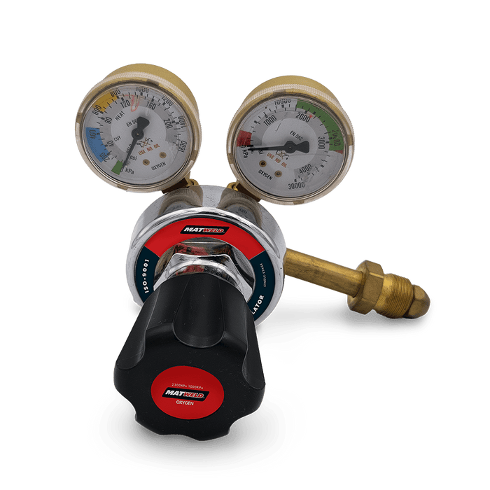 MAT3355EN - Matweld Regulator Oxy H/D Single Stage