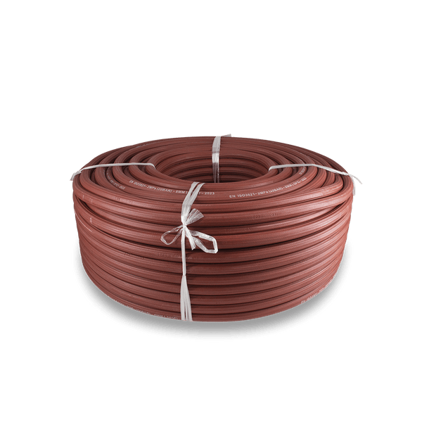 Hose Gas Ribbed Act Red 8 Mmx100 M Mweld Mat3400 H