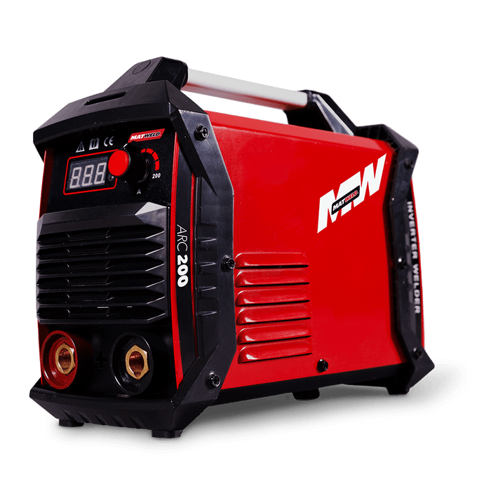 Matweld Welder Invert 200 A 220 V Ind Digi Mat9055 Kd