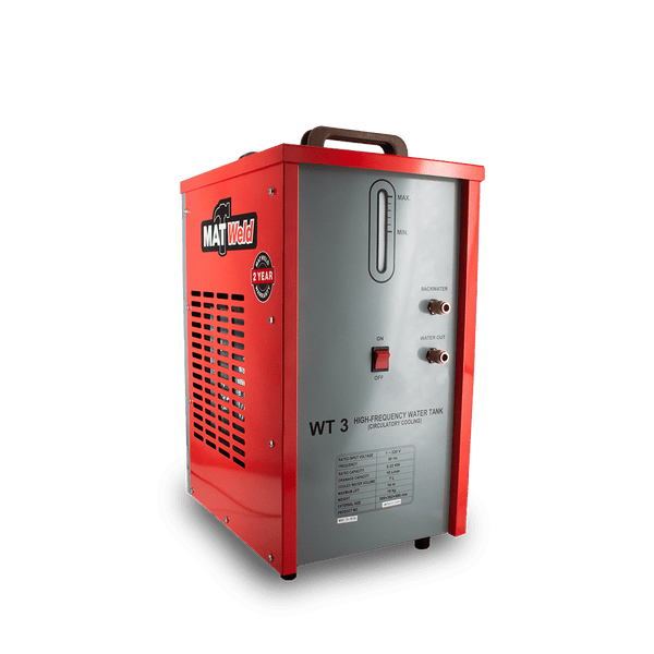 MATWELD WT 3 Welding Water Cooler 220V - High-Frequency Circulatory Cooling Tank for MIG & TIG Welders