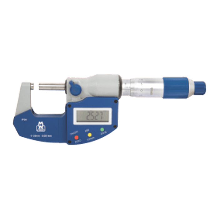 M&W Micrometer Digital Ext 0 25 Mmx.001 Mm Maw201 01 Dab