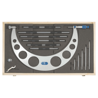 M&W MAW217-04 Micrometer 150-300mm with Interchangeable Anvils - Precision Measuring Tool
