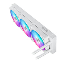 Asus MAX Gaming LC 360 ARGB LCD All-in-one CPU Liquid Cooler - White-MAXGAMINGLC360ARGBLCDWHT