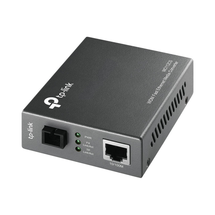 TP-LINK 10/100MBPS WDM MEDIA CONVERTER - NET-MC112CS