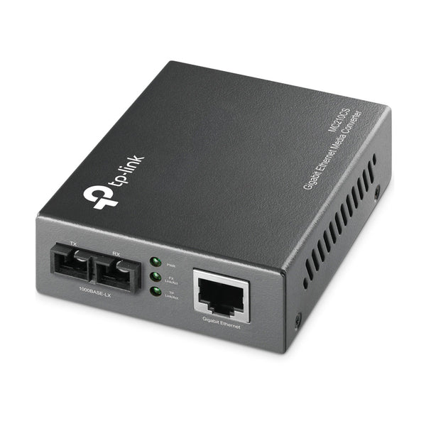 TP-LINK GIGABIT RJ45 TO SINGLE-MODE SC FIBRE - NET-MC210CS