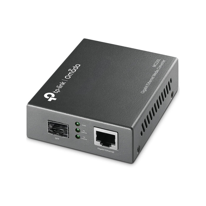 TP-LINK 1GBPS RJ45 TO 1GBPS SFP MODULE MEDIA CONVERTER,MC220L