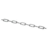 Galvanized Chain: 8mm Medium Link - DIY & General Use