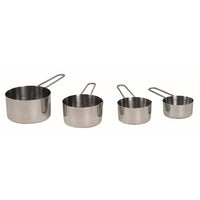 BCE Measuring Cup Set S/Steel - 4 Piece - MCS0004