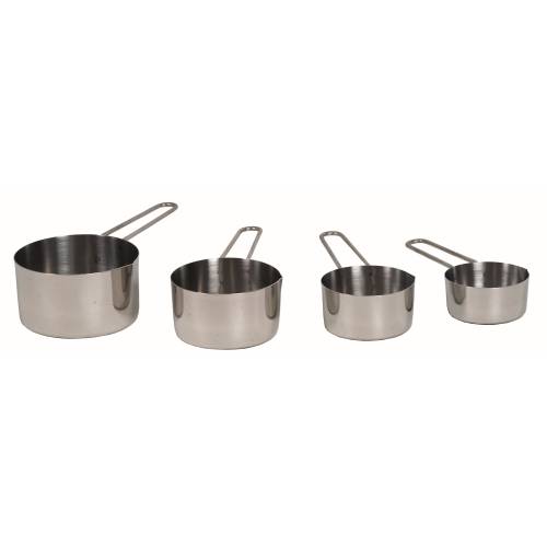 BCE Measuring Cup Set S/Steel - 4 Piece - MCS0004