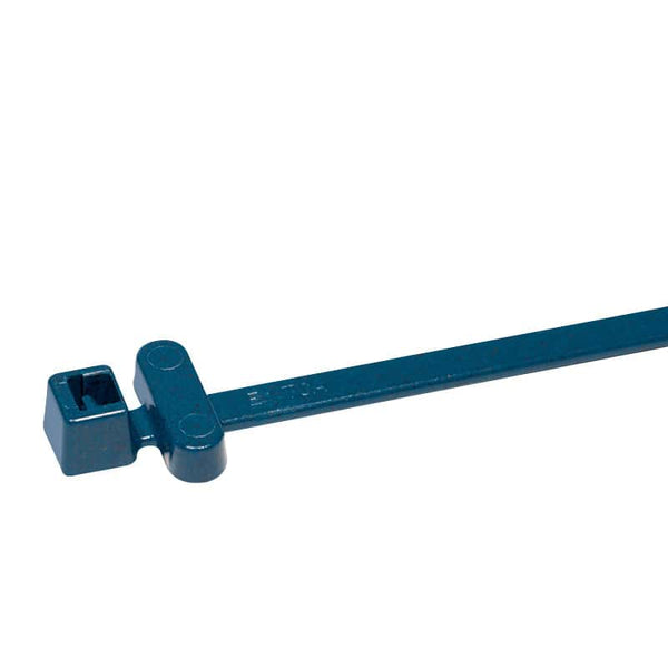 Blue RFID Cable Tie T50RMCT - 4.6 x 200mm - Low Frequency Wire Tie - Durable Nylon Fastener