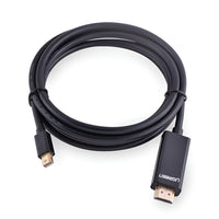 UGREEN Mini DisplayPort Male to 4K@30Hz HDMI Cable 1.5m - Black