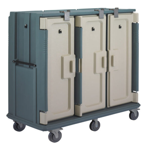 BCE Meal Delivery Cart 30 Tray Slate Blue 74.5Cm W X 152.5Cm L X 161.6Cm H - MDC0750