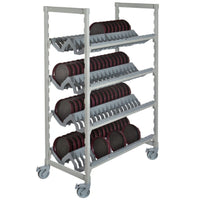 BCE Mobile Drying Rack For Camduction Bases - 128 Base Capacity - MDR0001