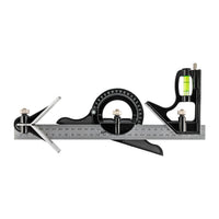 Tork Craft Combination Square & Protractor 3 Pc Set Me09031