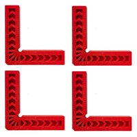 PLASTIC SQUARE ABS 100X100X16MM 4PC
