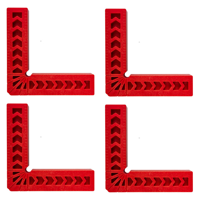 PLASTIC SQUARE ABS 100X100X16MM 4PC