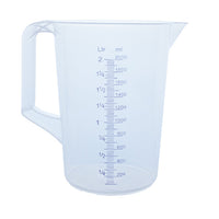 2 Liter Measuring Jug | Plastic Kitchen Measuring Cup | Accurate Liquid & Ingredient Measurement
