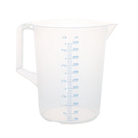 5 Liter Plastic Measuring Jug with Embossed Litre & Milliliter Markings