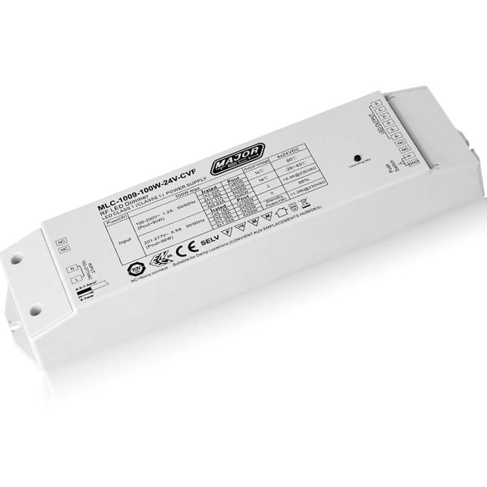 Major Tech RF 100W Constant Voltage Driver | MLC-1009-100W-24V-CV - image 1