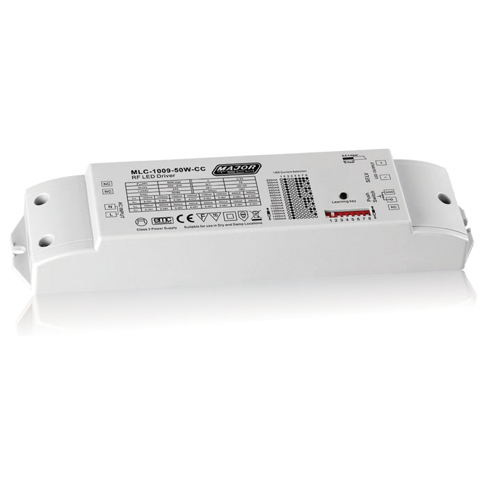 Major Tech 50W Constant Voltage RF LED Dimmable Driver | MLC-1009-50W-24V-CV - image 1