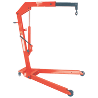 MOBI CRANE STANDARD FOLDING 1TON (MOB4001) - Engine Crane, 1-Ton Shop Crane for Engine Lifting