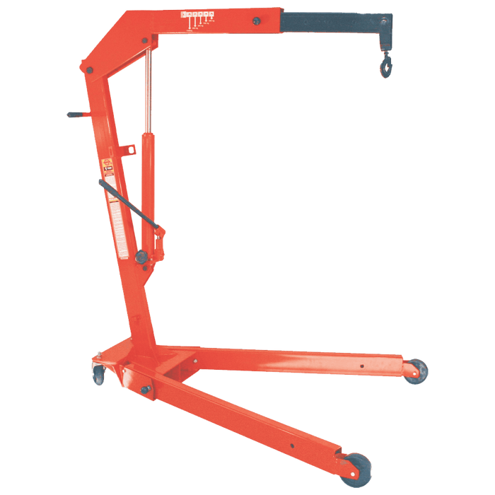 MOBI CRANE STANDARD FOLDING 1TON (MOB4001) - Engine Crane, 1-Ton Shop Crane for Engine Lifting