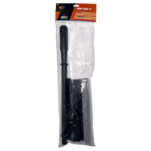 Mobi Squeegee Short Pvc Handle Black Mob7901
