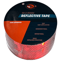 Mobi Tape Reflective 1 M Red 50 Mm Mob7910