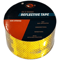 Mobi Tape Reflective 1 M Yellow 50 Mm Mob7911
