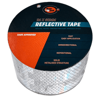 Mobi Tape Reflective 1 M White 50 Mm Mob7912