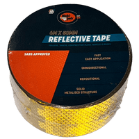 Mobi-Jack Reflective Tape 6M Yellow 50mm | SABS Approved | Truck Trailer Vehicle Safety