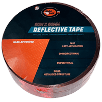 Mobi Tape Reflective 50 M Red X50 Mm Mob7916