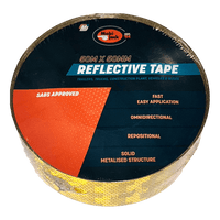 Mobi Tape Reflective 50 M Yellow X50 Mm Mob7918