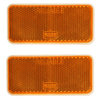 Mobi Oblong Reflect 90 X40 Mm Amber P/2 Mob7921