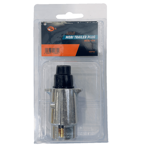 Mobi Trailer Plug Male Metal 7 Pin Mob7926