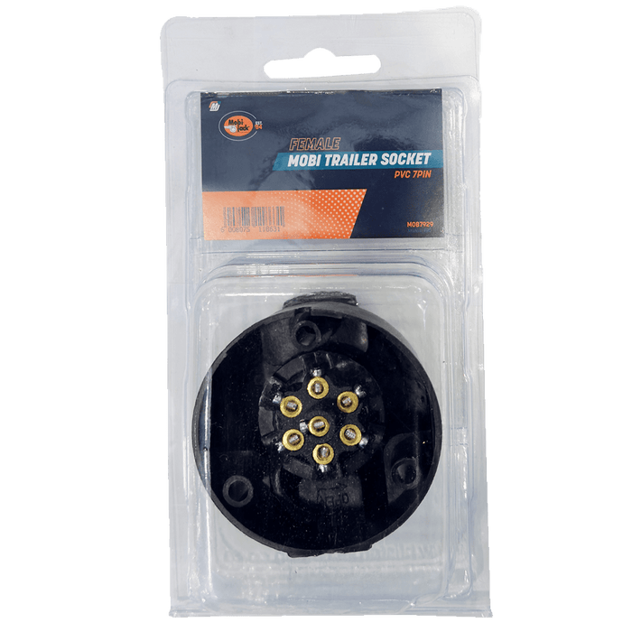 Mobi Trailer Socket Female Pvc 7 Pin Mob7929