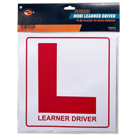 Mobi Sticker Learner Driver Back Window Mob7955